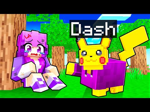 Playing Minecraft as a PROTECTIVE POKEMON!