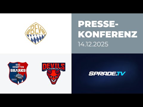 14.12.2025 - Pressekonferenz - ESC Kempten vs. Devils Ulm/Neu-Ulm