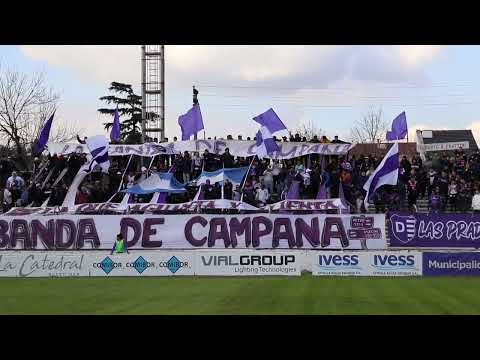 "18/05/24 La hinchada de Villa Dálmine ante Sportivo Italiano" Barra: La Banda de Campana • Club: Villa Dálmine