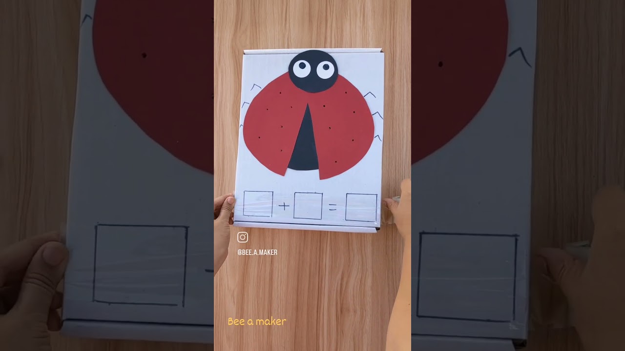 Toddler Addition activity DIY- Hands on learning