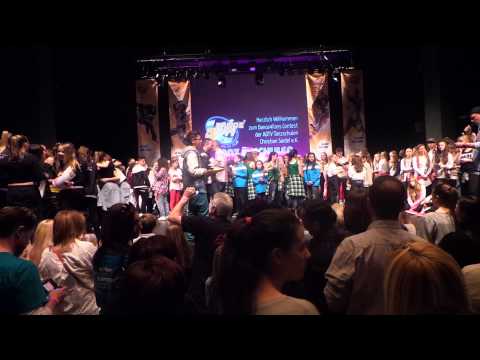 D4F 2014.03.29 Siegerehrung Juniors   Velvets 3  Platz Villingen Schwenningen