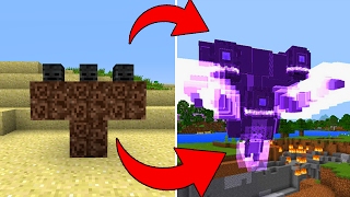 How to Kill the Wither Storm in Minecraft Pocket Edition (Wither Storm Addon)