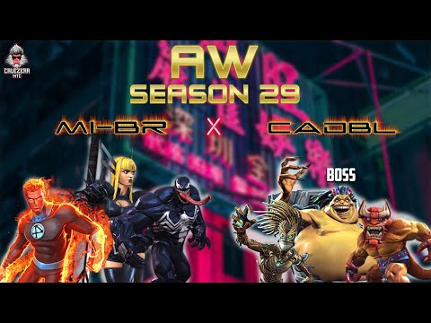 AW #05 SEASON 29 (MI-BR vs CADBL) - SOLO BOSS MOJO 6* R3 - MTC