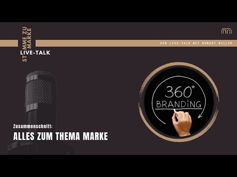 Stimme zu Marke - Live-Talk und Zusammenschnitt