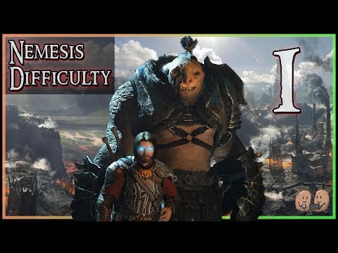 SHADOW OF WAR | Nemesis Difficulty (Hard Mode) | Full Story Playthrough - Part 1