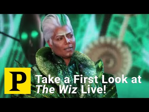 Thumbnail of the video: Take a First Look at "The Wiz Live!"
