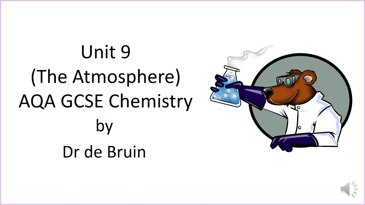 Chemistry of the Earth's Atmosphere for AQA GCSE Chemistry and Combined Science