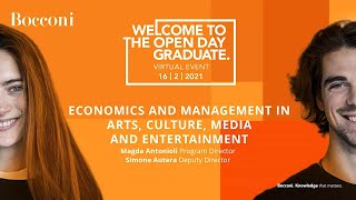 Economics and Management in Arts Culture Media and