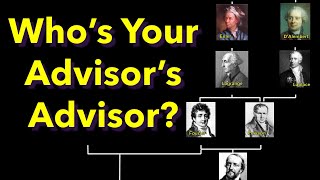 Who's Your PhD Advisor's Advisor My 1,000-Year Academic Family Tree