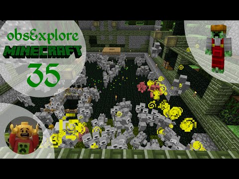 Jim Plays obsExplore Minecraft E35 - Skeletron Farming!