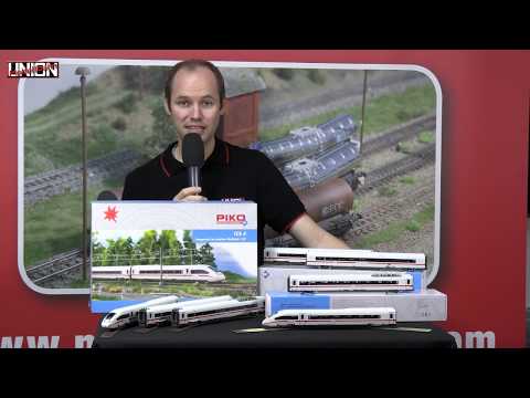 Produktpräsentation Elektrotriebzug Hochgeschwindigkeitszug BR 412 ICE 4 - Piko - lange Version H0