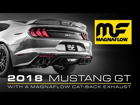 2018 Mustang GT MagnaFlow Competition Cat-Back Exhaust | LOUD!