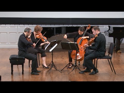 Brentano String Quartet performs Martin Bresnick's "The Planet on the Table"