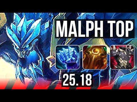 MALPHITE vs CHO'GATH (TOP) | EUW Diamond | 25.18