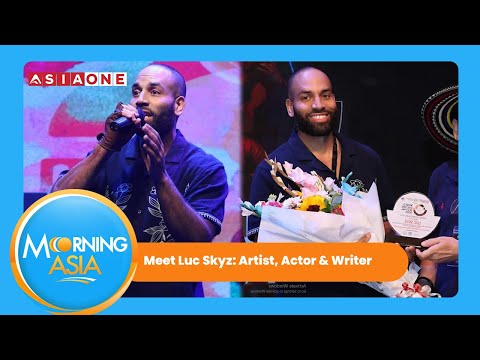 Meet Luc Skyz: Artist, Actor & Writer In Karachi for the World Culture Festival | Morning Asia
