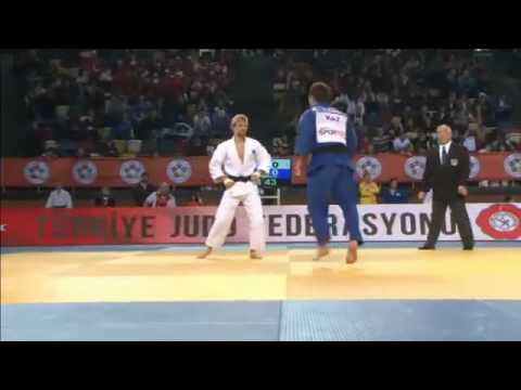Judo Grand-Prix Samsun 2013: Ludwig PAISCHER (AUT) - Askhat TELMANOV (KAZ) 1/4 Final [-60kg]