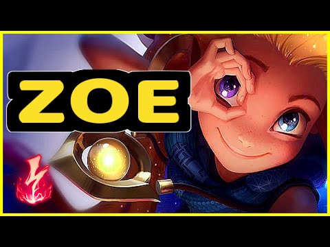 ZOE VS ZED MID GAMEPLAY GRANDMASTER I