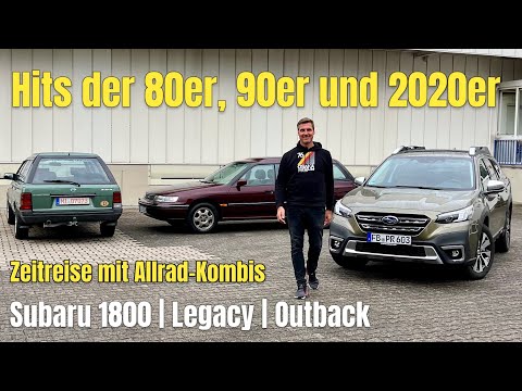 Subaru 1800 Super Station, Legacy, Outback: Kombi-Klassiker mit Allrad und Boxermotor | Test