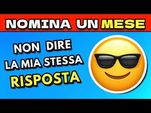 NON DIRE LA MIA STESSA RISPOSTA  🤔 MEGA CHALLENGE #5