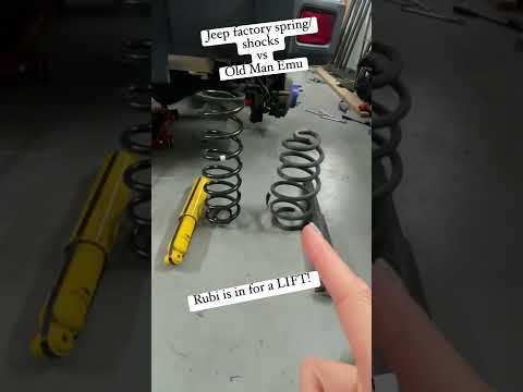 Factory vs After market shocks for Jeep Rubicon 🤩