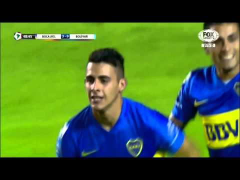 Gol de Carrizo (3-0) / Boca Juniors 3-1 Bolivar - Fase de Grupos Copa Libertadores 2016