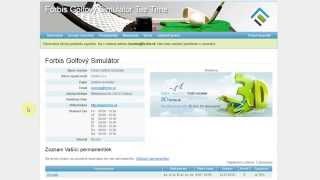 Forbis TeeTime - Permanentky