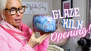 OHH NO!! DISASTER STRUCK! Glaze Kiln Opening · Amaco, Mayco & Spectrum Brush On Glazes HD 720p