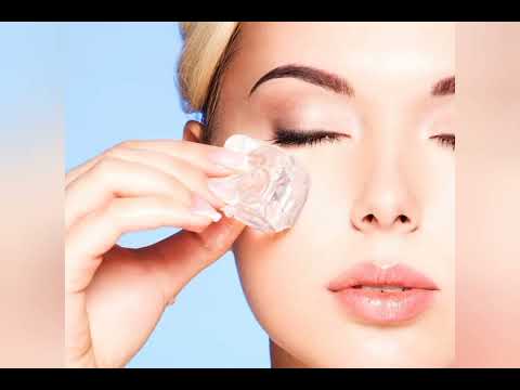 Ice water face dip||ice water face  facial by Samra azeem| skin care