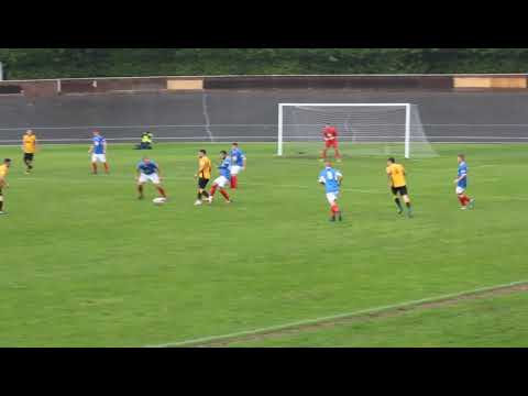 Morgan Homson-Smith goal for Prescot Cables v Newcastle Town FC