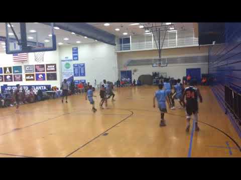 Queen City Ballers NC getting it done in win over Game Elite KW 2023 GA, 47-16 - Super 100 Showcase