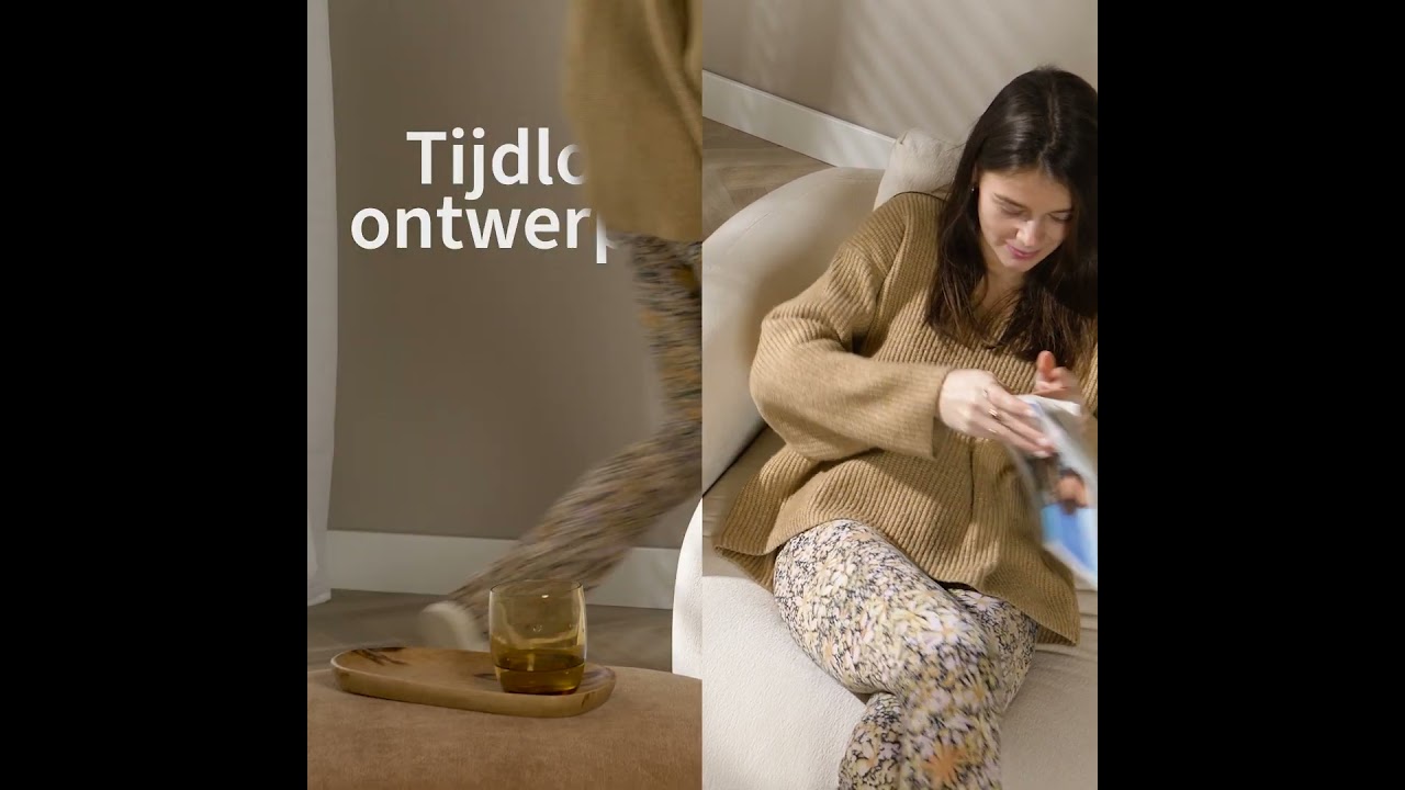 3-zitsbank Isa chenille off white