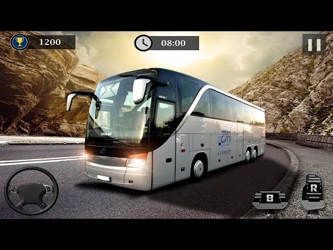 Uphill Off Road Bus Driving Simulator Bus Games Android car racing gAmeplAy 13