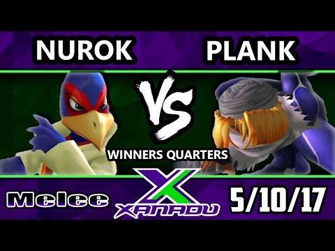 S@X 201 - Plank (Sheik, Marth) Vs. Nurok (Falco) Smash Melee Winners Quarters - SSBM