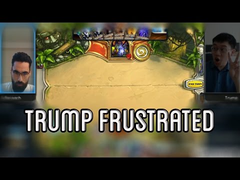 Trump Frustrated of Rope Coach