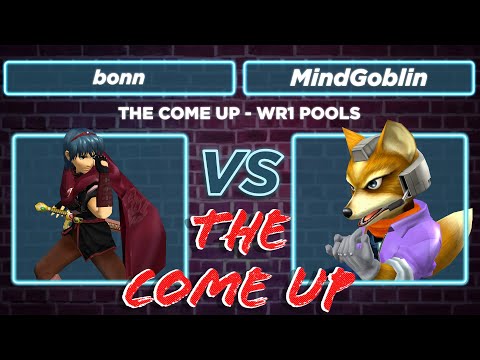 The Come Up: bonn vs MindGoblin - WR1 Pools SSBM