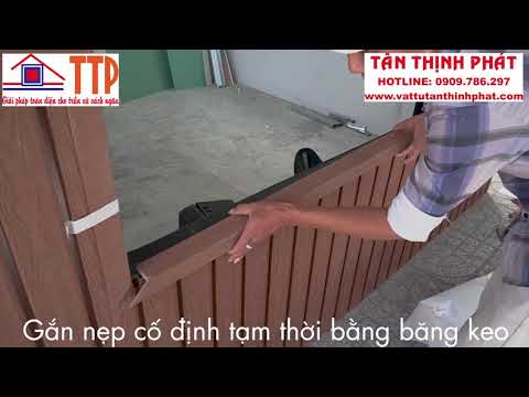 Thi công Tấm Composite Outdoor