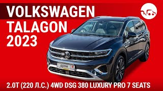 Volkswagen Talagon 2023 2.0T (220 ..) 4WD DSG 380 Luxury Pro 7 seats - 