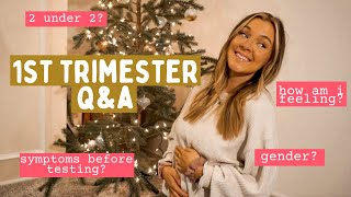 👶🏼💙💖FIRST TRIMESTER Q&A...baby number 2!!