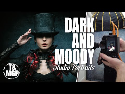 Dark And Moody Studio Portraits | Take and Make Great Photography with Gavin Hoey