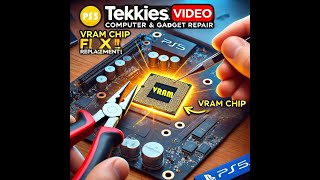 PS5 Video Artifacting Fix – VRAM Chip Replacement