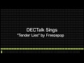 Computer Sings "Tender Lies" by Freezepop