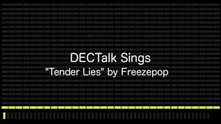 Computer Sings "Tender Lies" by Freezepop
