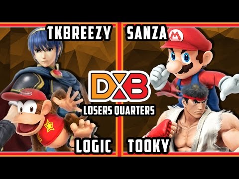 DXB 2017 SSB4 - VGBC | TKbreezy & INC VGBC | Logic Vs. Sanza & Tooky - Smash 4 - Smash Wii U