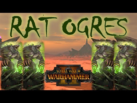 CORE UNIT: Rat Ogres - Skaven vs High Elves // Total War: Warhammer II Multiplayer Battle
