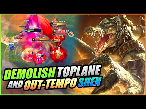 How To Demolish Shen Toplane And Macro To Victory! | Renekton Vs Shen | Commentary #27