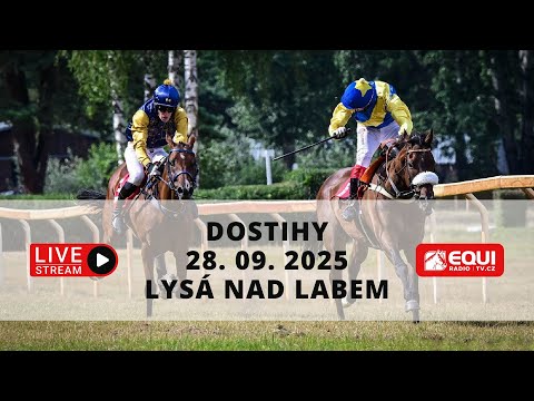 ŽIVĚ 🔴 | dostihy Lysá nad Labem – 28. 9. 2025