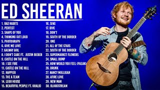 EdSheeran - Best Songs Collection 2021 - Greatest Hits Songs of All Time - Music Mix Playlist 2021