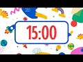 15 Minute Cleanup Countdown Timer For Kids Clean Up To Fun Pop Music