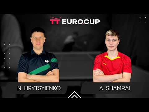 18:25 Nazarii Hrytsyienko - Andrii Shamrai 25.10.2024 TT Euro.Cup Ukraine Elite. TABLE 4