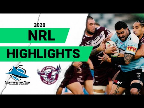 NRL Highlights | Sea Eagles v Sharks Match Highlights | Round 7 2020 | Telstra Premiership | NRL